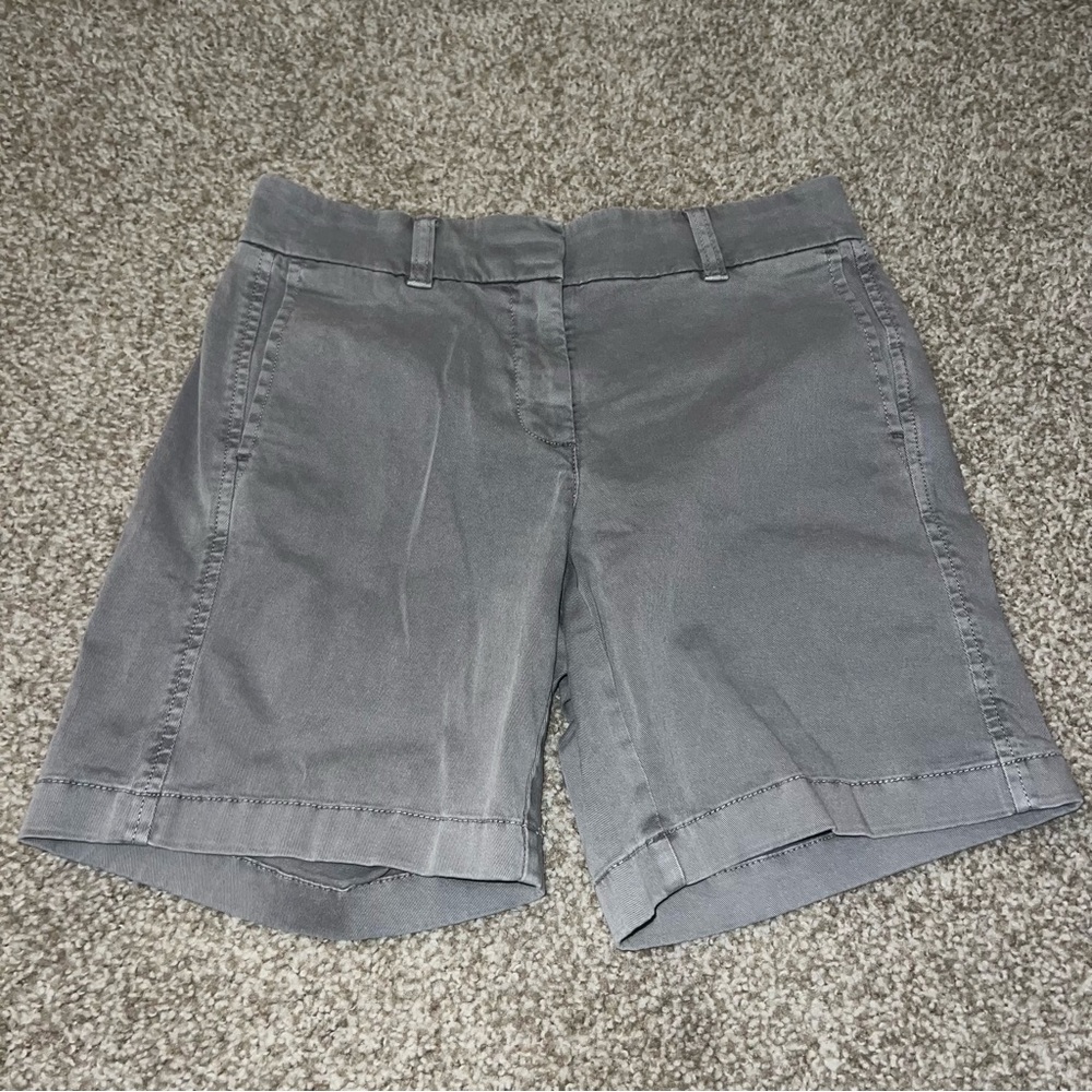 J. Crew Chino Shorts Light Grey